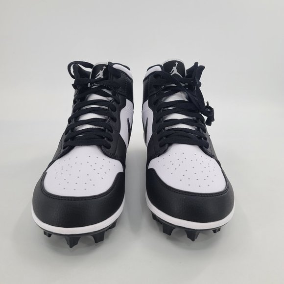 Nike Air Jordan 1 Mid TD Football Panda Cleats main image 12